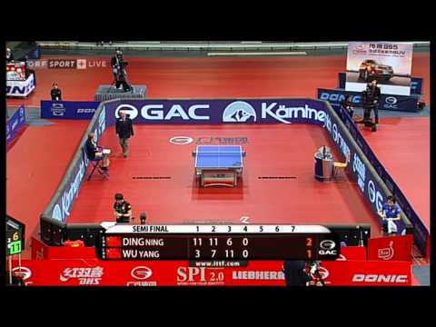 Austrian Open 2013 - DING Ning VS WU Yang CHN