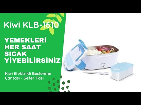 A101 SEFER TASI! Kiwi KLB-1610 Elektrik Isıtmalı Sefer Tası Beslenme Çantası İnceleme