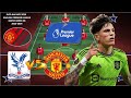 TODAY MATCH MAN UNITED POSSIBLE LINEUP EPL WEEK 36 23/24 ~ CRYSTAL PALACE VS MANCHESTER UNITED