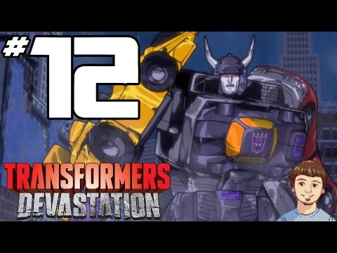 Transformers Devastation Gameplay Walkthrough - PART 12 - Motormaster & Menasor Boss Fight!!!