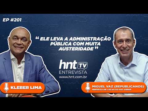 HNT TV: Miguel Vaz diz que austeridade com gasto público será marca de Pivetta no governo