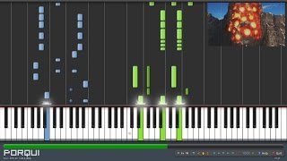 One Punch Man Opening - THE HERO !! ~Ikareru Kobushi ni Hi wo Tsukero~ (Synthesia)