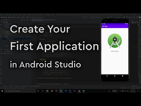 Creating First Application In Android Studio in 2026