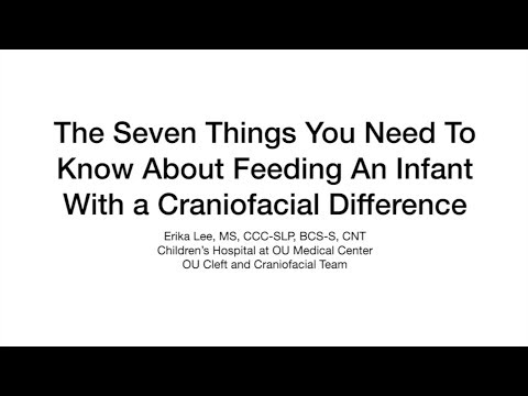 Dr. Brown's Medical Webinar - Feeding an Infant With A Craniofacial Difference