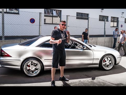 DER CL500 IST PLATIN !!! 187 Strassenbande - Folienprinz