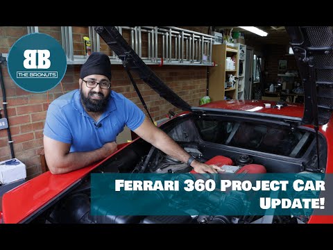 Ferrari 360 Project Car Update! Cam Variator Recall, Engine Detailing and More!