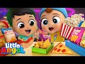 Snack Time Playdate at the Movies with Baby John | Kids Cartoons and Nursery Rhymes