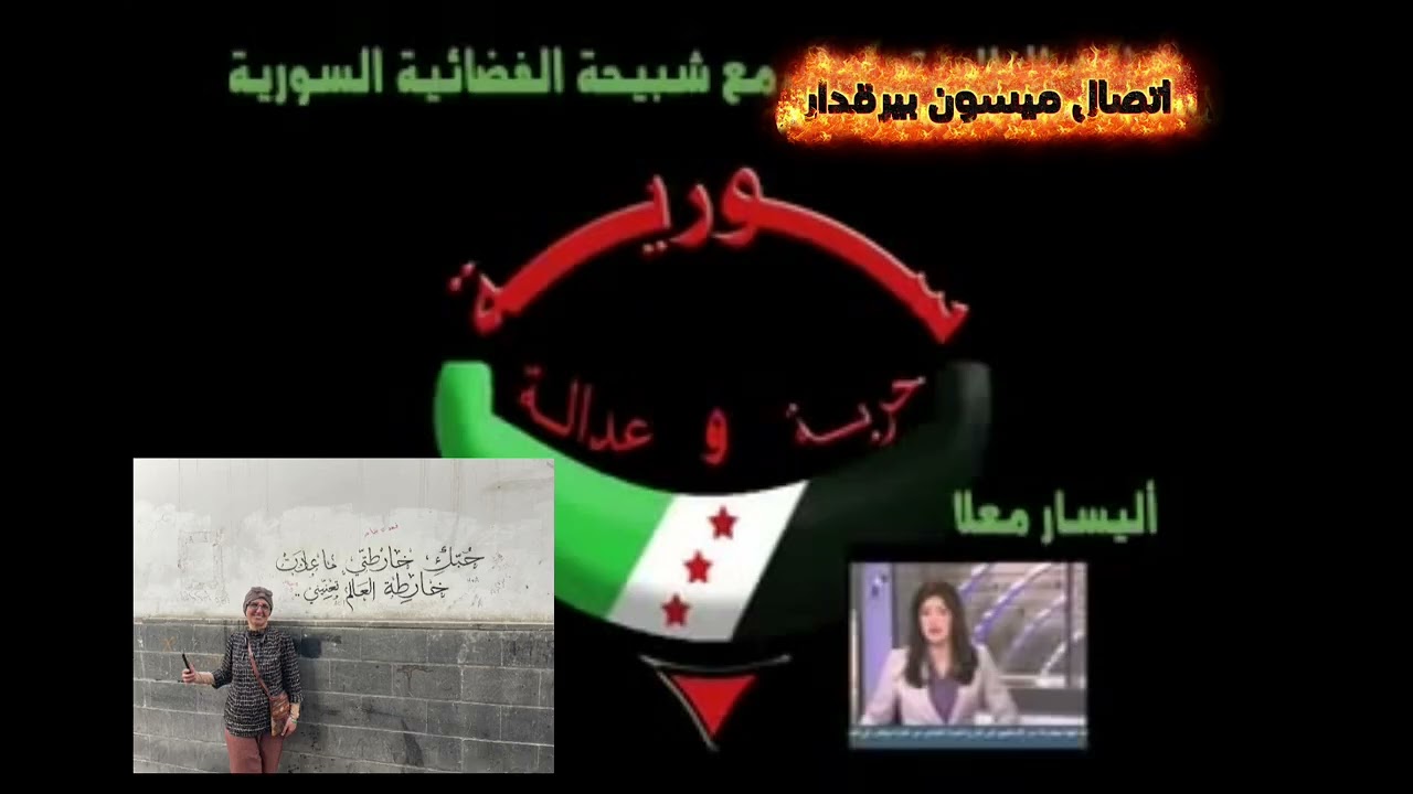 اتصال مع اعلامية النظام البائد في الاخبارية أليسار معلا التي كانت لاخر نفس م?