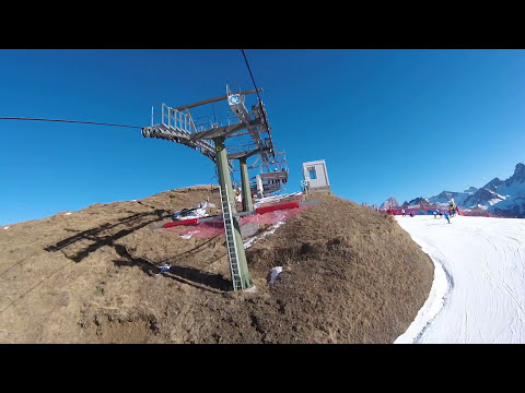 Risalita integrale seggiovia Doppelmayr "Buffaure-Col de Valvacin" Pozza di Fassa (TN)