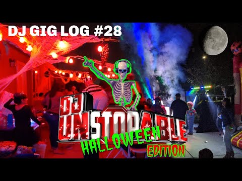 Dj Unstoppable HALLOWEEN GIG LOG 2020