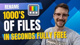 Rename Thousands of Files Instantly — 100% FREE!