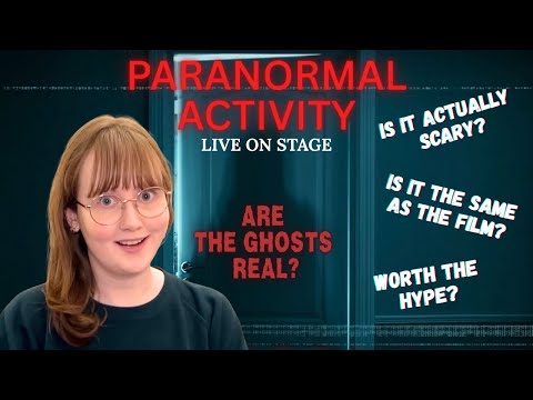 Paranormal Activity on Stage in London’s West End (Ambassadors Theatre) Review