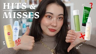 March Hits & Misses ❌ *NEW* Japanese and Korean skincare I've been trying~!
