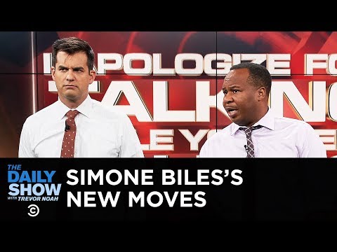 I Apologize for Talking While You Were Talking - Simone Biles & A Snoop Dogg Show | The Daily Show