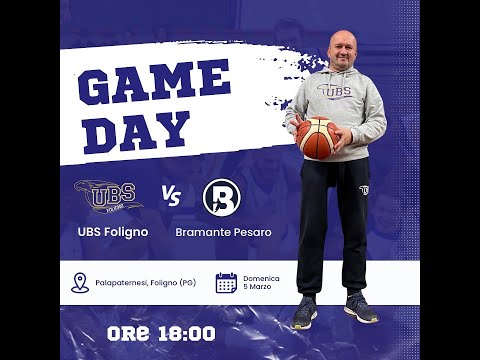 21^ giornata campionato serie C Gold: UBS Foligno - Bramante Pesaro