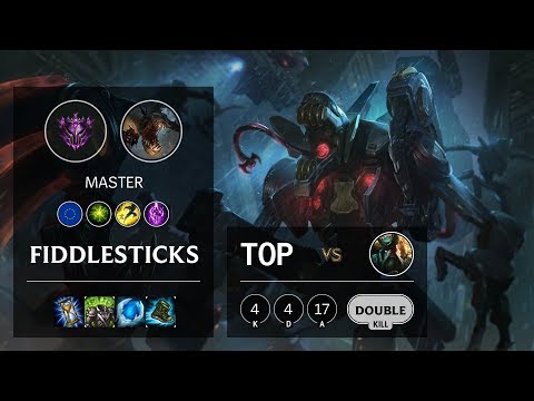 Fiddlesticks Top vs Gangplank - EUW Master Patch 10.12