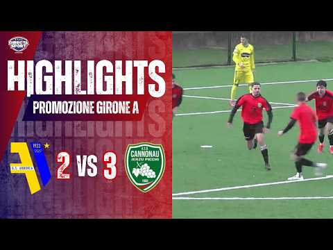 Calcio Promozione Gir. A - US Arborea-Cannonau Jerzu 2-3 (Highlights)