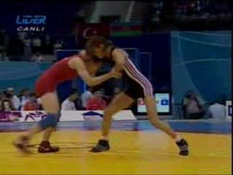 Womens wrestling Quarterfinal 48 kg China France