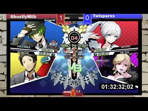 ghostlymilk13 (Hazama/Adachi) vs TwiSparxx (Weiss/Hilda) - BBTag Losers Semis - ToT7