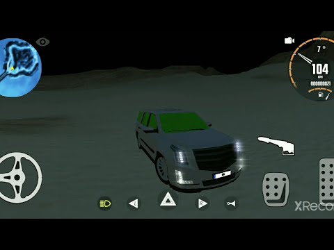 Escalade Sand dunes driving | Car simulator Escalade driving gameplay