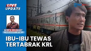 Kesaksian Warga soal Pemotor Tewas Tertabrak KRL di Perlintasan Stasiun Citayam: Diduga Akhiri Hidup