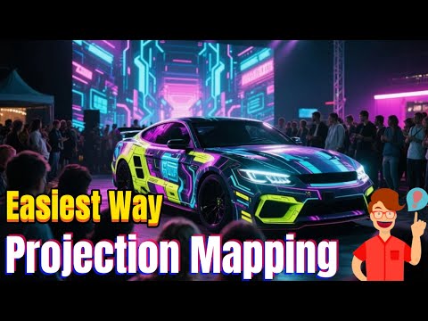 2025 Update: Projection mapping tutorial: How to make interactive 3D video mapping art show easily?