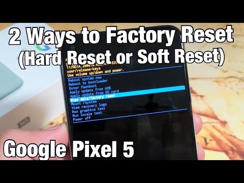 Pixel 5: How to Factory Reset 2 Ways (Soft Reset & Hard Reset)