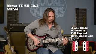 Video thumbnail for PRS SE Mark Holcomb | 60 sec clean | 60 sec mean | 60 sec review by MooreMusicGuitars