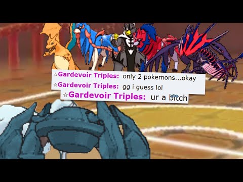 one of the MOST TOXIC SALTY pokemon showdown players EVER