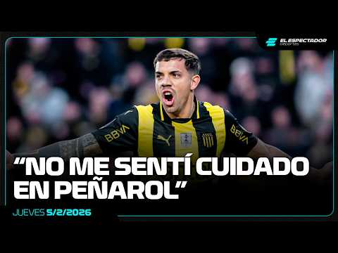 DAVID TERANS: “NO ME SENTÍ CUIDADO EN PEÑAROL” | LA MAÑANA DEL FÚTBOL | 5/2/2026