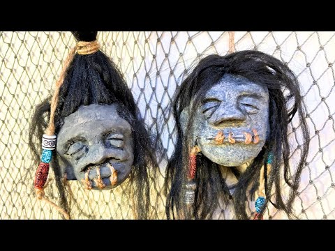 DIY Shrunken Heads for Halloween or TIki Bar