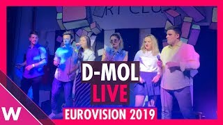 D mol sing "Heaven" LIVE at the Hungarian Party @ Eurovision 2019
