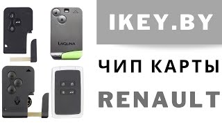Как разобрать ключ карту рено