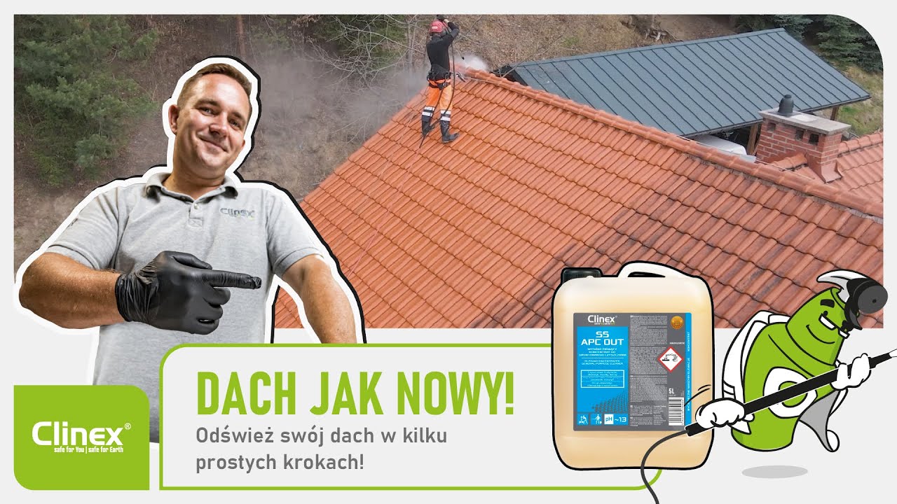 Dach jak nowy! 🚀 Odśwież swój dach w kilku prostych krokach! 🏠