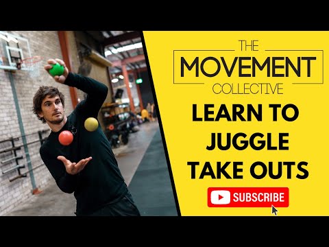 Learn to juggle Take Outs - (3 ball Juggling Pattern)