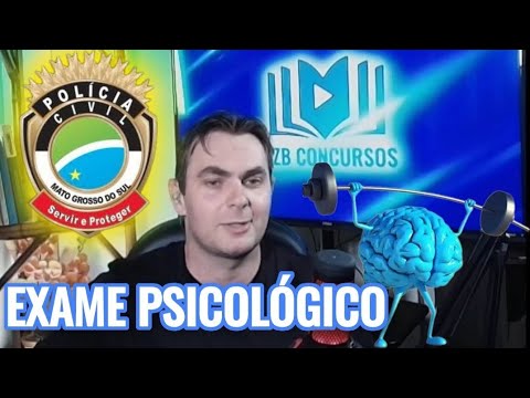 CONCURSO PC MS|AVALIAÇÃO PSICOLÓGICA 