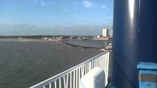 preview picture of video 'From Germany-Puttgarden to Rodby-Danmark by bus and Scandlines ferry'