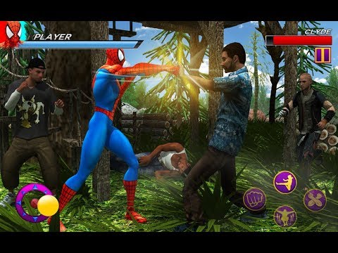 Spider Superhero Street Fight (by Black Cell Studio) Android GamePlay