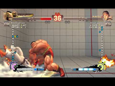AfterDeathLive (Zangeif) Vs. ActionJackRYU (Ryu)