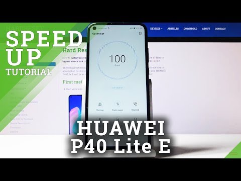 How to Speed Up HUAWEI P40 Lite E – Fasten Device / Clean Up System