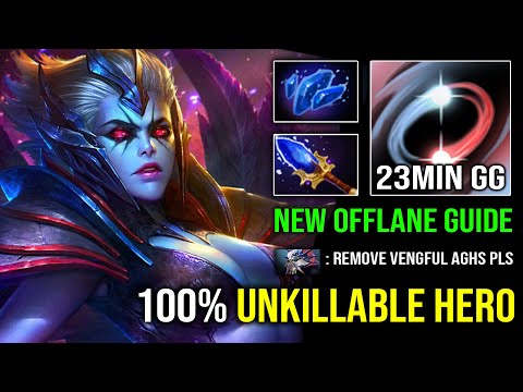 NEW Offlane Vengeful Spirit Guide - 100% Unkillable Hero EZ 23Min GG Bullying Everyone on Map Dota 2