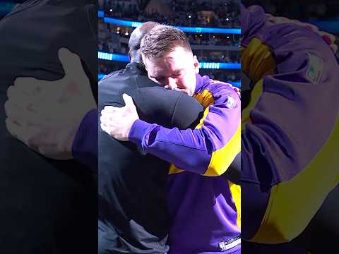 Luka’s first introduction back in Dallas 👏