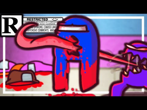If Among Us was R-RATED... (Among Us Animation)