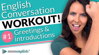 English Conversation Training ⚡️ Pronunciation Workout #1