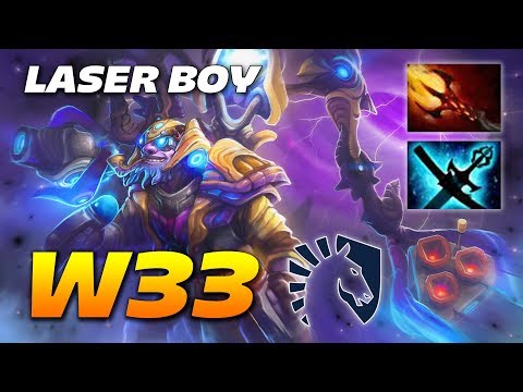 w33 Tinker - LASER BOY - Dota 2 Pro Gameplay
