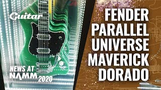 Video thumbnail for The Fender Parallel Universe Maverick Dorado has plenty of mojo #NAMM2020 by Guitar