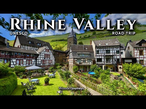 Road trip 🇩🇪 Romantic Rhine 🇩🇪 [4K] Travelogue