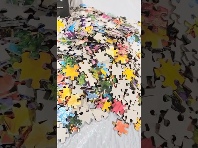 Vídeo relacionado con HUADADA Puzzle de 1000 Piezas, 1000 Piezas, para Adultos, Camino de neón, Rompecabezas clásico, Regalo