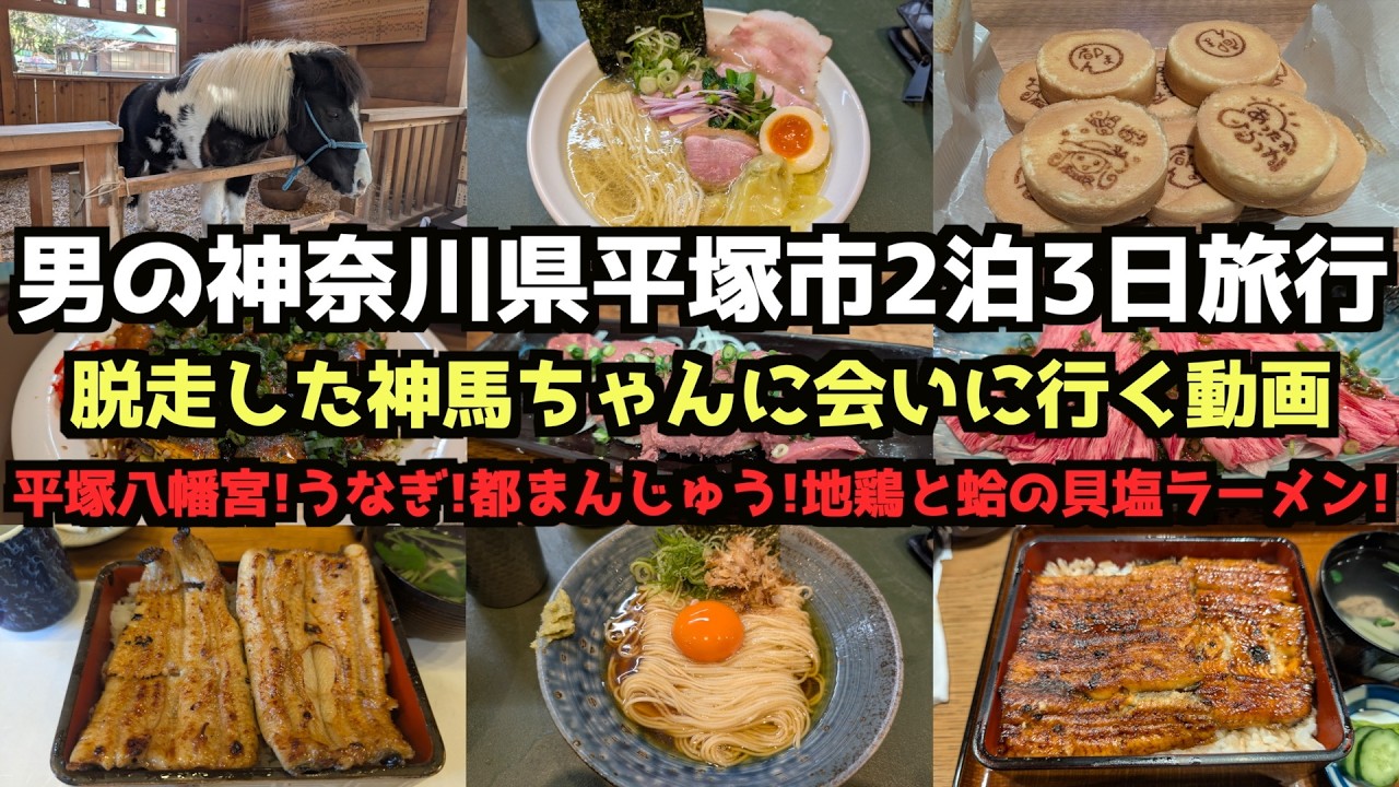 【神奈川旅行】平塚市２泊３日旅行 #神馬  #グルメ   #vlog   #平塚  #平塚市