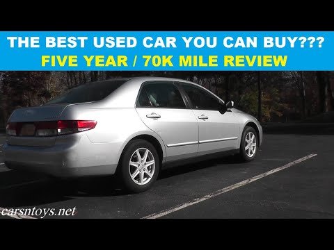 This Car is Amazing! Honda Accord Five Year and 70,000 Mile Review